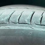 Cracks In Tire Tread Unsafe